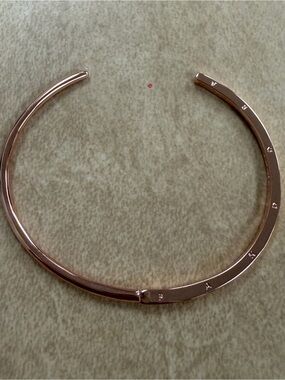 Pandora Rose Gold Open Bangle Bracelet new no box